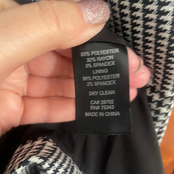 Rachel Zoe NWOT Plaid Oversized Blazer Sz L - Picture 6 of 6